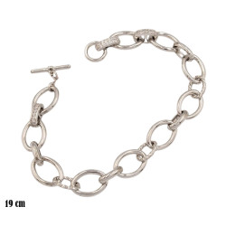 Bransoletka Xuping rodowana - MF36722